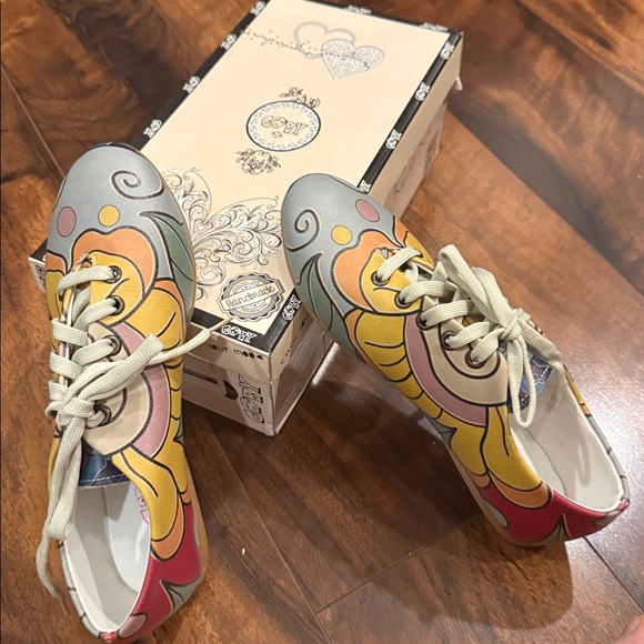 Brand New Coby size 37 Colorful Shoes - Picture 5 of 6